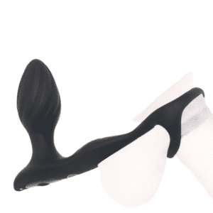 Ass-Gasm Gyro-Milk Pro Prostate Massage Device With Penis Ring
