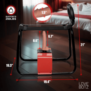 Thrusting and Vibrating Dildo