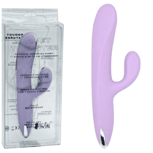 Velvet Gogo Women Rechargeable G Spot Thrusting Vibrator Purple