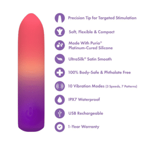 Silicone Bullet Vibrator