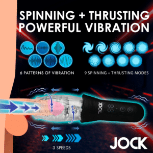 Thrusting and Vibrating Masturbator