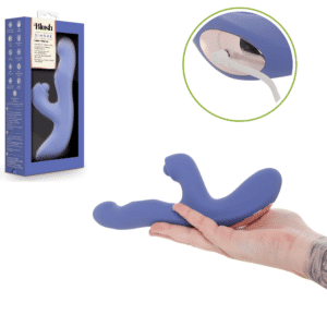 Blush Simone Clitoral G-Spot Silicone Rabbit Vibrator