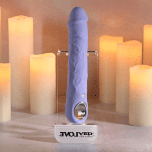 Chrome-ringed Handle Vibrator