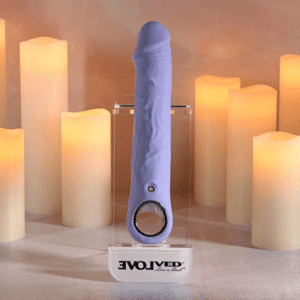 Chrome-ringed Handle Vibrator