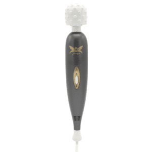 Pixey Exceed V2 Wand Vibrator with Movable Head - Black