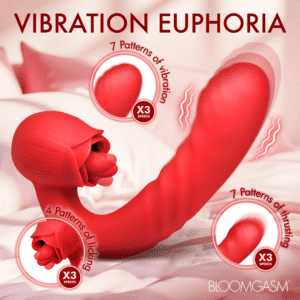 Rose Vibrator Red