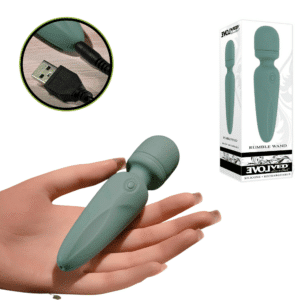 Rumble Rechargeable Silicone Massager Wand Vibrator