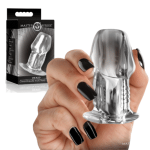 Ms Dicked Clear Hollow Plug