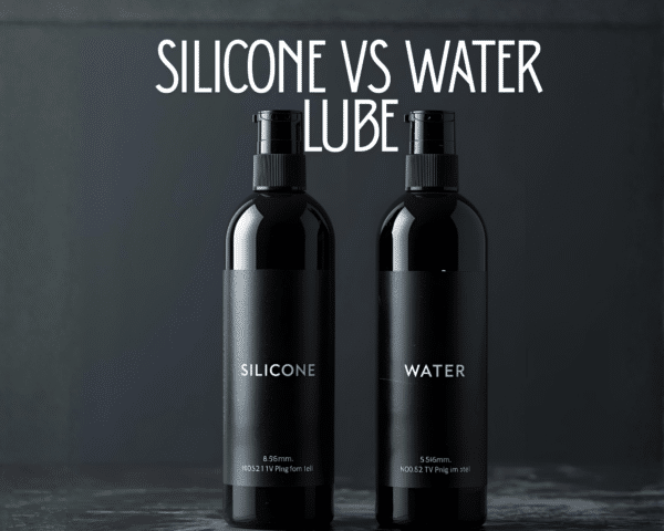 silicone vs water lube