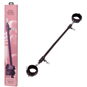 Fifty Shades of Grey: Entwined Passion Spreader Bar with Cuffs - Purple