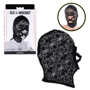 Sex & Mischief Silence Seduction Bondage Lace Hush Hood