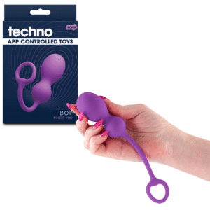 Bop by Techno Silicone App-Controlled Vibrator