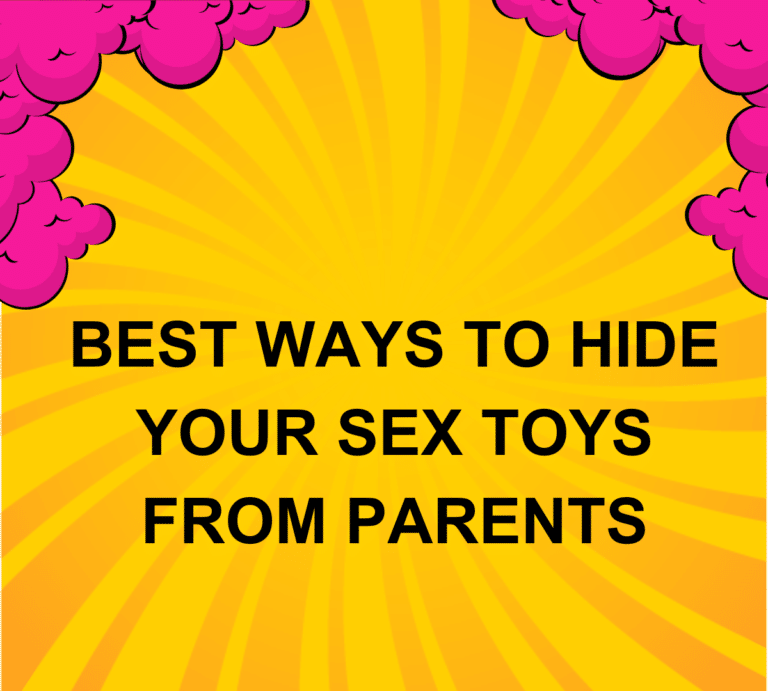 Best Ways to Hide Your Sex Toys: Storage Ideas