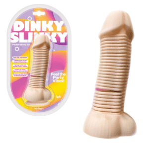 Dinky Slinky Pecker Spring Stress Relief Suction Cup Dildo