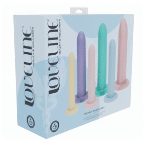 Loveline PelviFit Silicone Vaginal Dilator Set Multicolor
