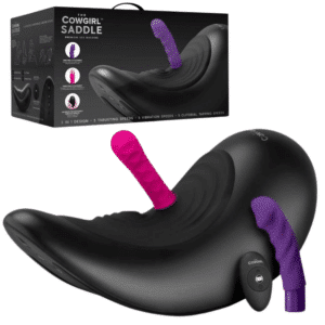 The Cowgirl Wireless Remote Thrusting Attachment Saddle Machine