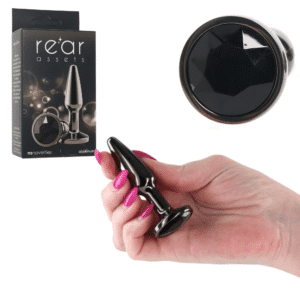 Rear Assets Tapered Tip Jeweled Butt Plug