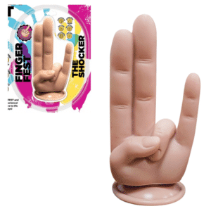 Finger Fest The Shocker Finger Silicone Dildo