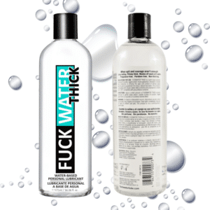 Fuck Water THICK Clear Water-Based Personal Lubricant
