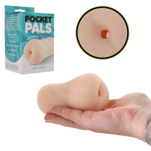 Pocket Pals Realistic Anal Stroker Masturbator Sleeve