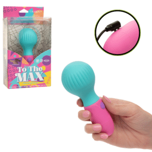 Naughty Bits® To The Max Petite Vibrating Wand Vibrator