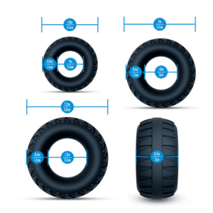 3pc Non-Vibrating Penis Rings Set