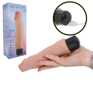 Big Easy Dual-Density 9-Inch Vibrating Realistic G-Spot Dildo