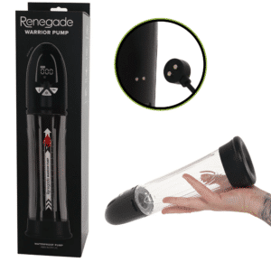 Renegade Warrior Rechargeable Waterproof Auto Penis Pump