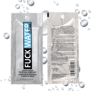Fuck Water Clear Water Based Lube Personal Lubricant H2o