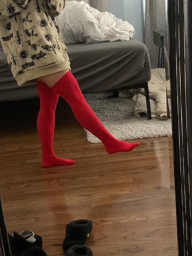 Leg Avenue Nylon Thigh High Stockings Os photo review