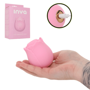 INYA The Vibrating Rose Rechargeable Silicone Clitoral Vibrator