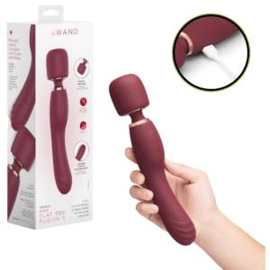Le Wand Flat Top Fusion G Double-Ended Petite Massage Wand