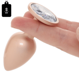Lightweight Jeweled Butt Plug