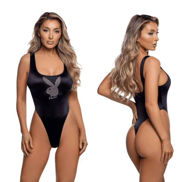 Cheap Sex Toys With Up to 90% Discount EVERY DAY! 120 Playboy Bling Bunny Sexy Teddy And Bodysuit Black