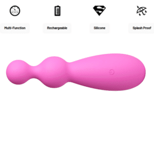 Beaded Silicone Vibrator