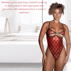 Sexy Teddy And Bodysuit Red