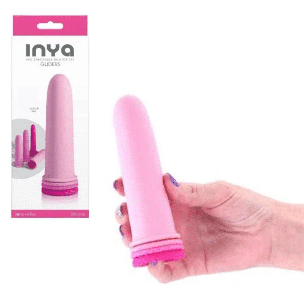 Cheap Sex Toys With Up to 90% Discount EVERY DAY! 148 INYA Gliders Four-piece Silicone Dilator Set