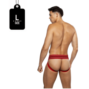 Male Bondage Underwear Red
