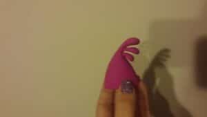 Palm Pleasure Silicone Vibrating Wand Attachment Massager Heads Pink 2 Each Per Set photo review