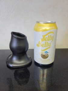 Ox Balls Pighole Silcone Hollow Butt Plug Black photo review