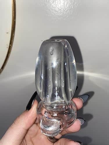 Gape Glory Clear Hollow Butt Plug Master Series photo review