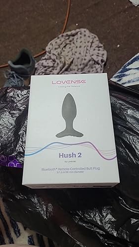 Lovense Hush 2 Bluetooth Remote-Controlled Waterproof Vibrating Butt Plug photo review