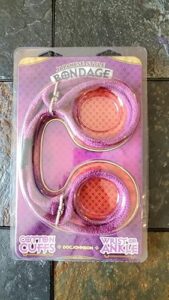 Japanese Style Cotton Handcuffs Red Doc Johnson photo review