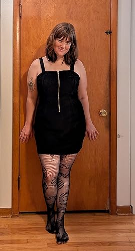 Snake Net Tights Black Sexy Tights and Pantyhose photo review