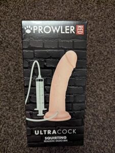 Prowler RED Ultra Cock Realistic Strap-on Compatible 8-inch Squirting Dildo photo review