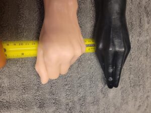 Realistic Clenched Fist Big Realistic Dildo Fisting Sex Toy Flesh 13 Inches photo review
