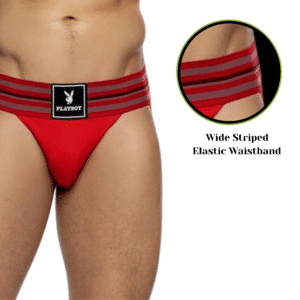 Male Bondage Underwear Red