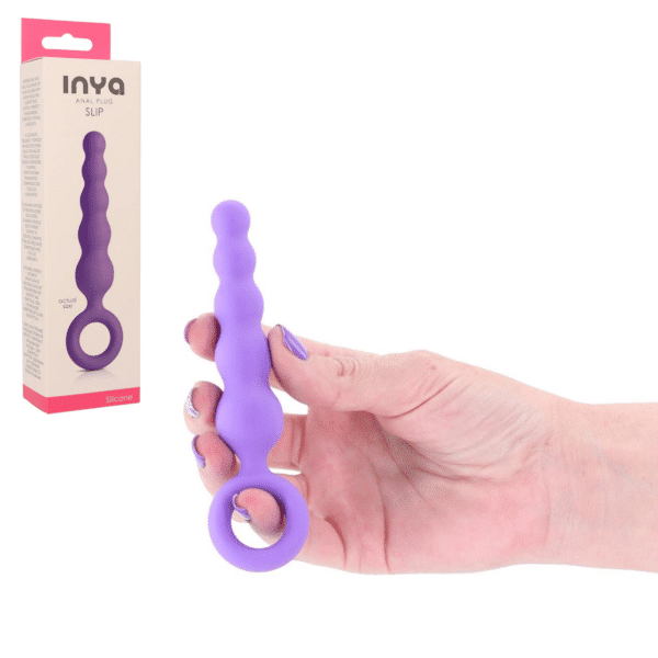 Cheap Sex Toys With Up to 90% Discount EVERY DAY! 150 Inya Slip Beaded Butt Plug for Beginners