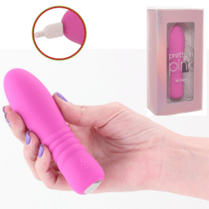 Pretty in Pink Blush Silicone Vibrator