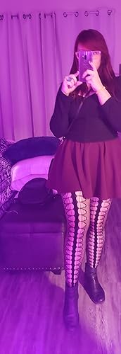 Scale Net Suspender Hosiery Sexy Thigh High Stocking photo review